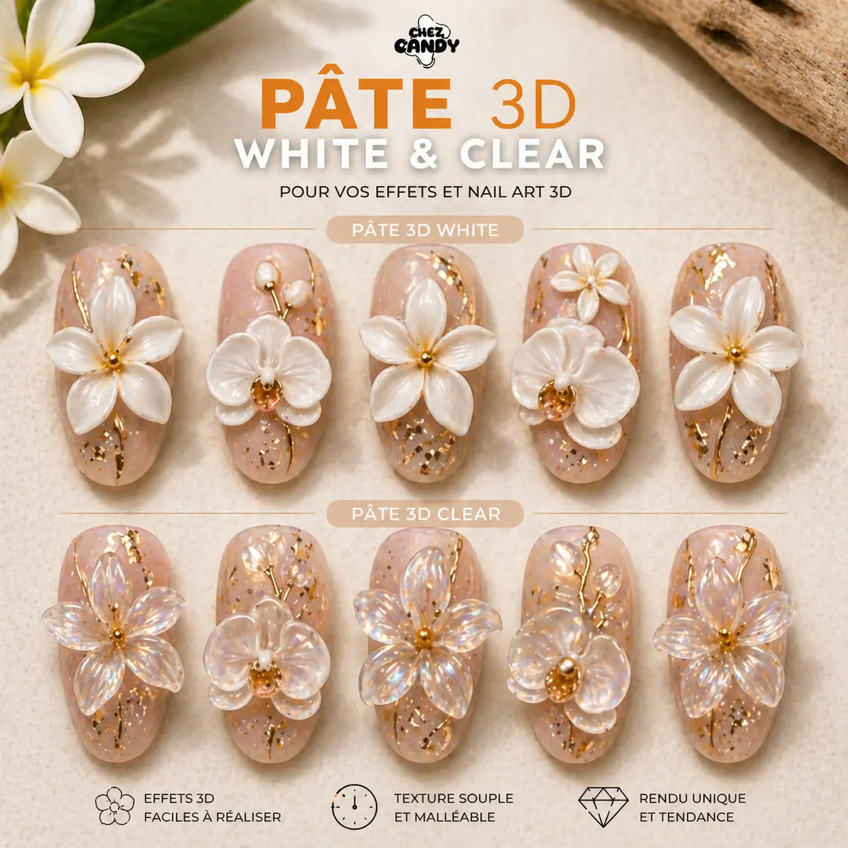 PÂTE 3D - CHEZ CANDY