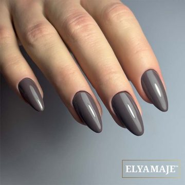 N° 121 – Dark Gray – Vernis Semi-Permanent – Elyamaje