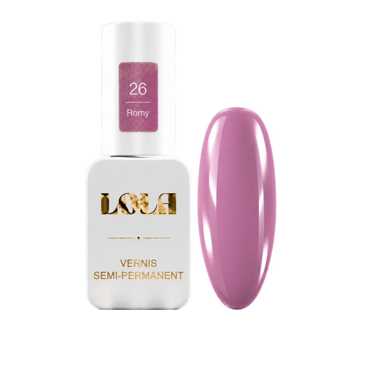 Vernis semi-permanent LOLA – 26 Romy