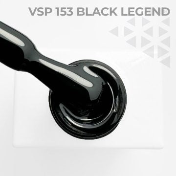 N° 153 – Black Legend – Vernis Semi-Permanent – Elyamaje