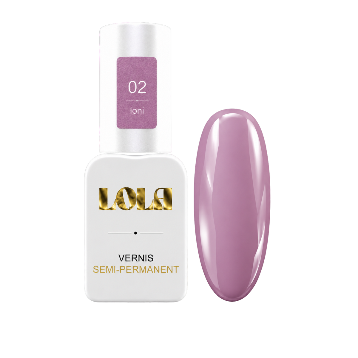 Vernis semi-permanent LOLA – 02 Ioni
