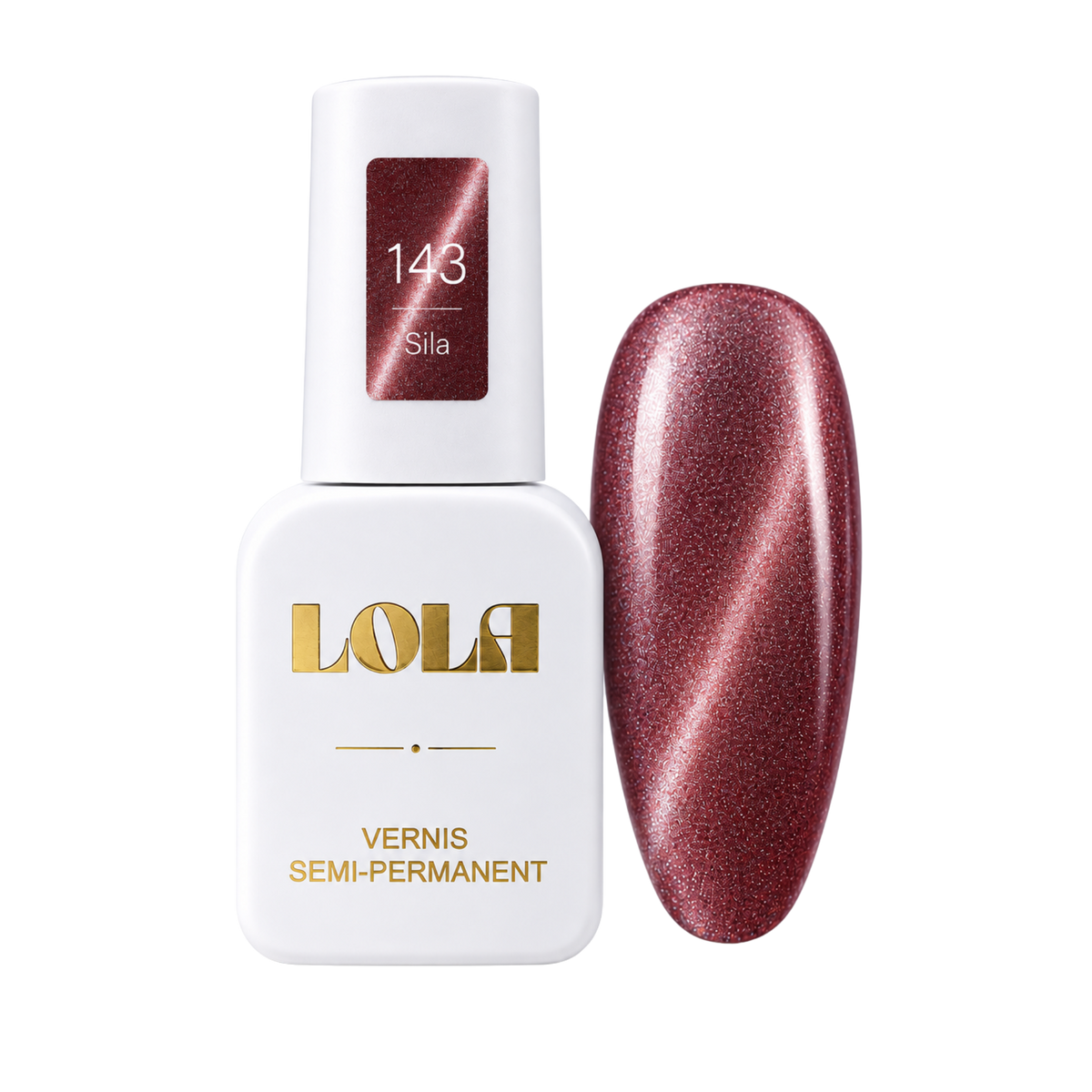 Vernis semi-permanent Cat Eyes LOLA – 143 Sila