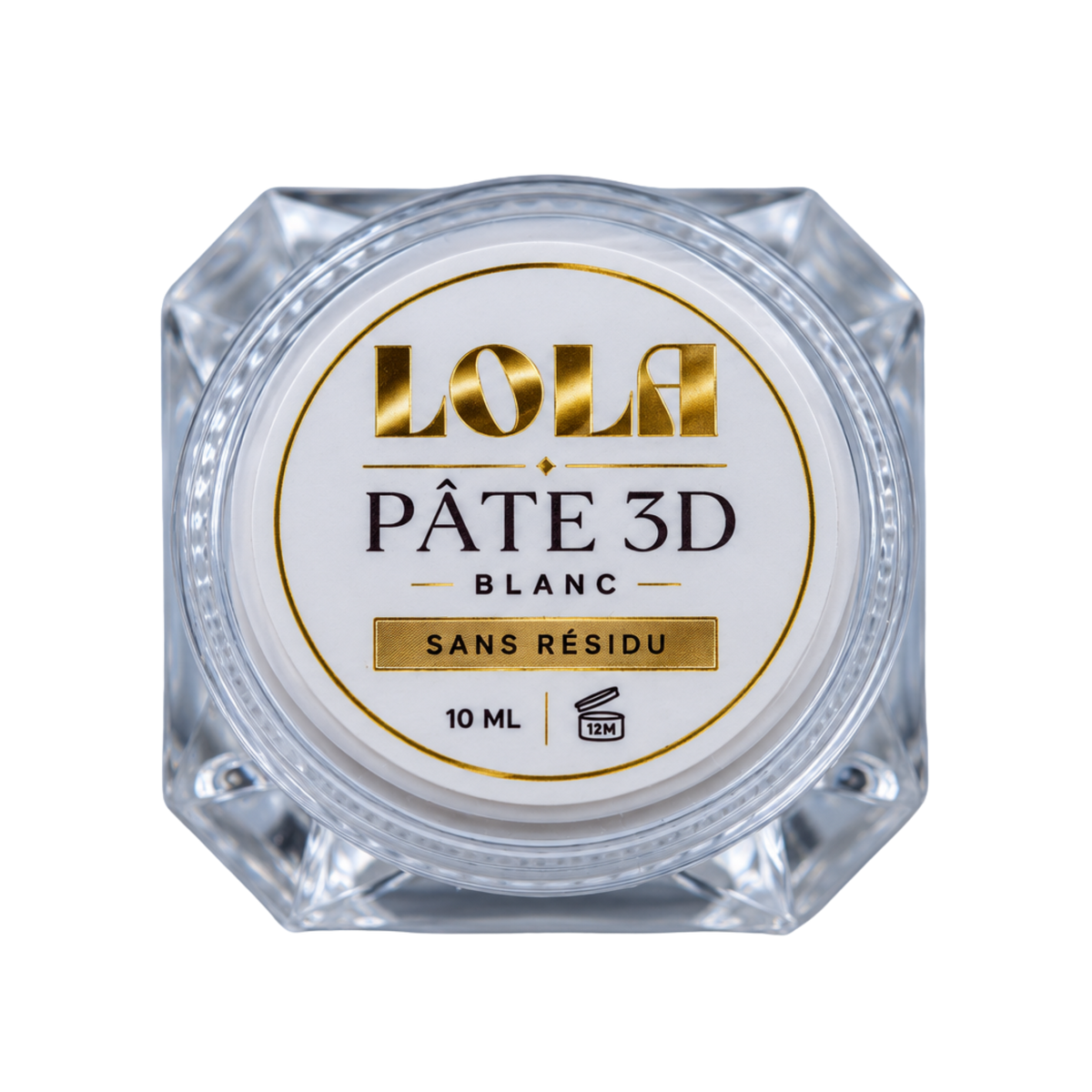 Pâte 3D Blanc LOLA