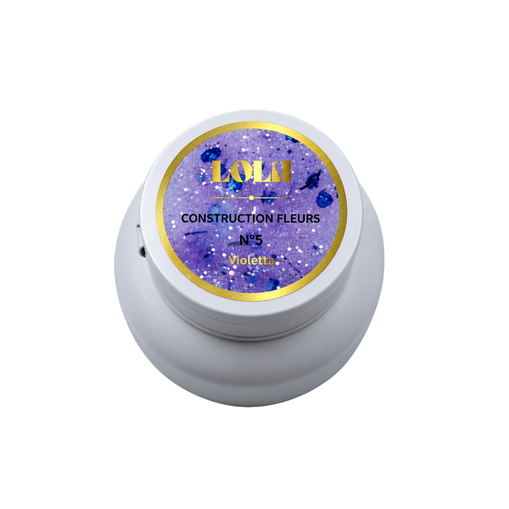 Gel de construction Fleurs LOLA – N°05 Violetta