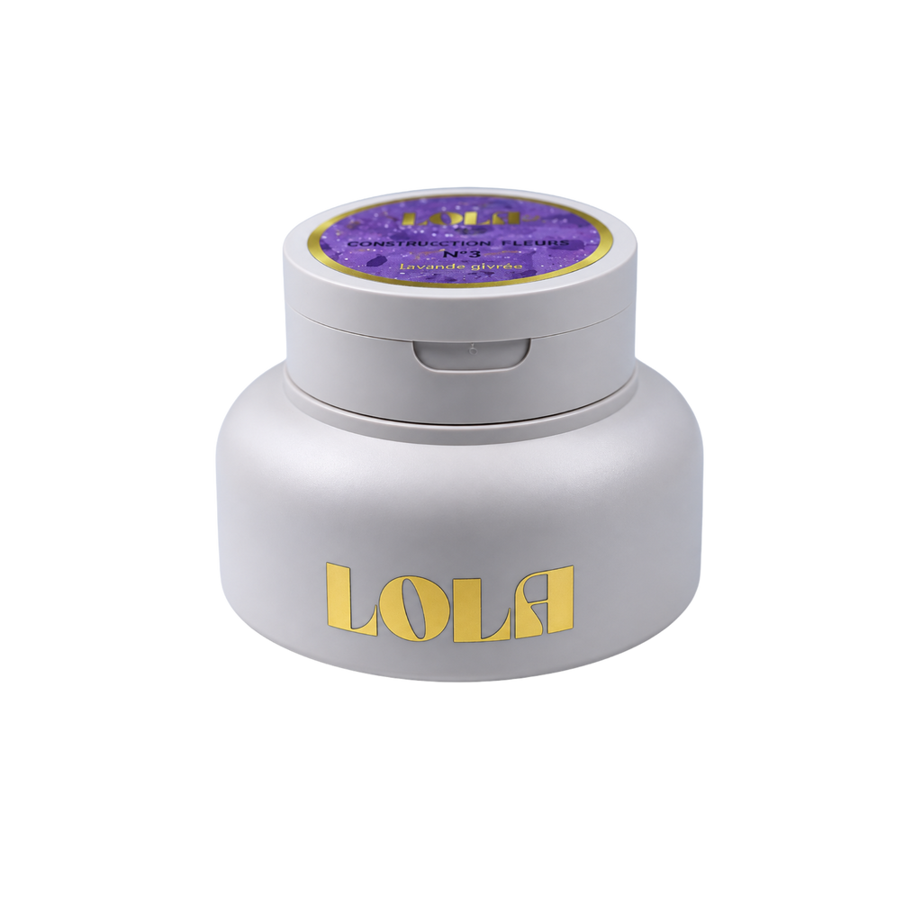 Gel de construction Fleurs LOLA – N°03 Lavande Givrée
