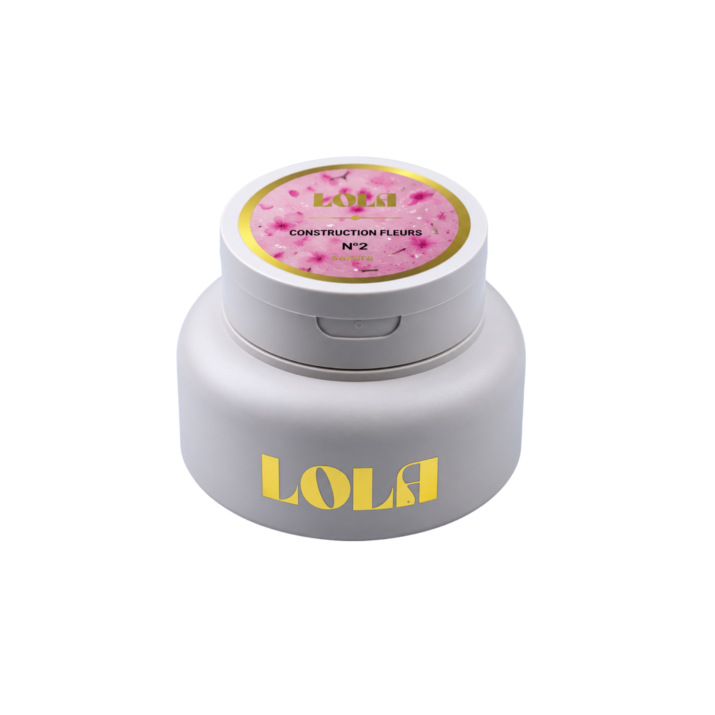 Gel de construction Fleurs LOLA – N°02 Sakura