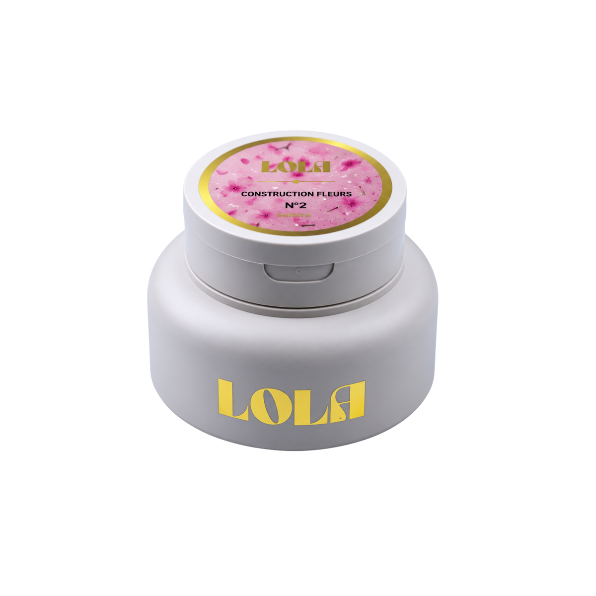 Gel de construction Fleurs LOLA – N°02 Sakura