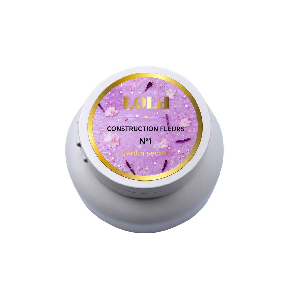 Gel de construction Fleurs LOLA – N°01 Jardin Secret