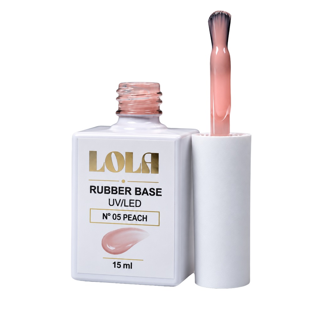 Rubber base Peach N°5