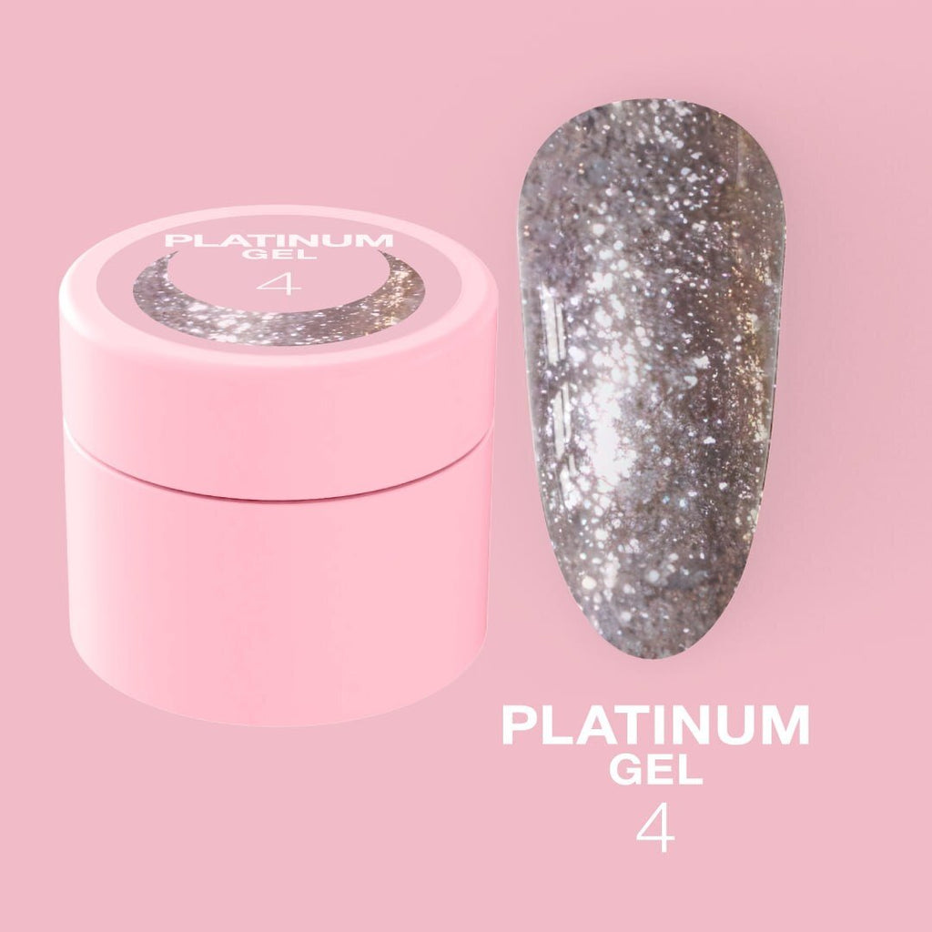 Gel Paint Glitter Platinum N°4 Luna - LUNAMOON