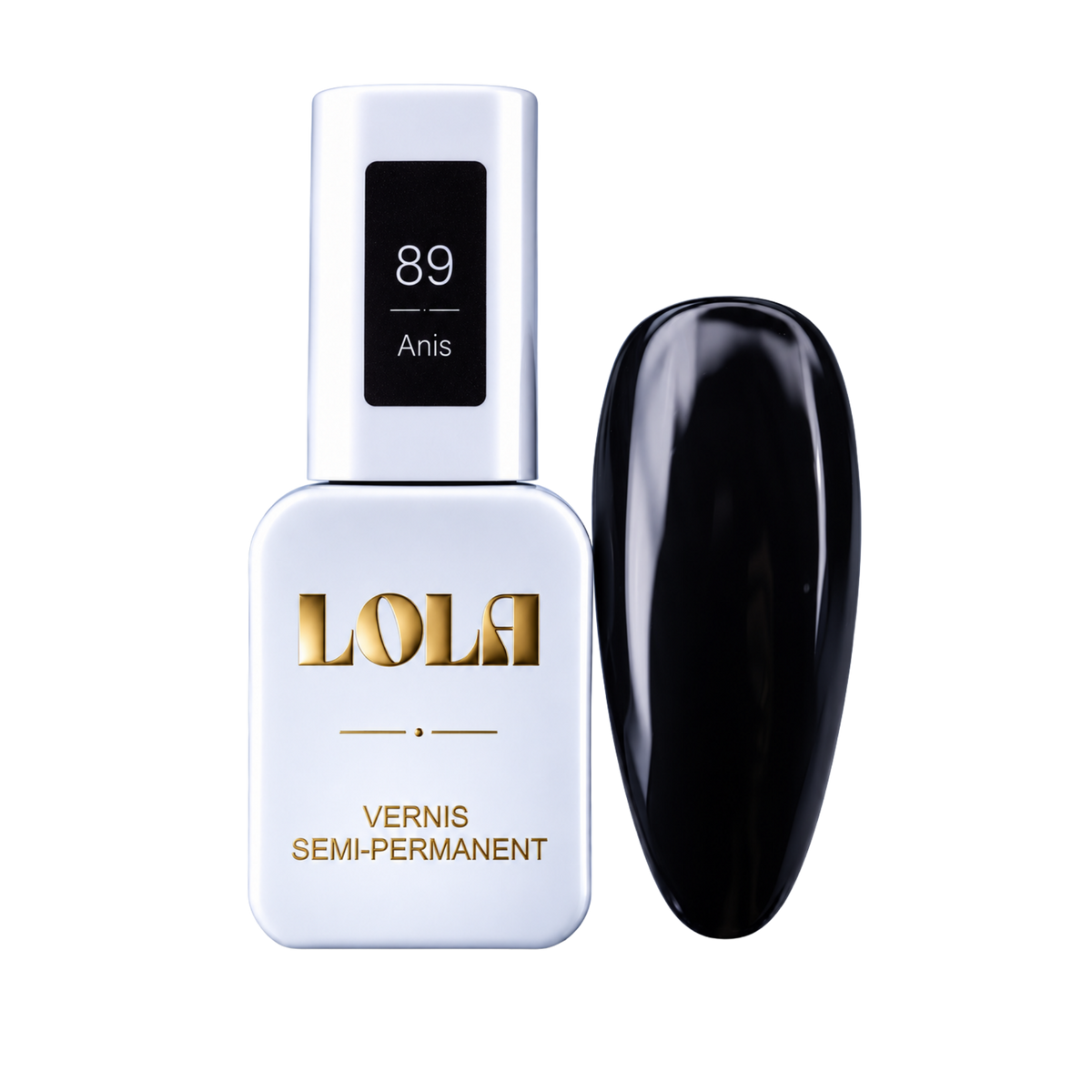 Vernis semi-permanent LOLA – 89 Anis