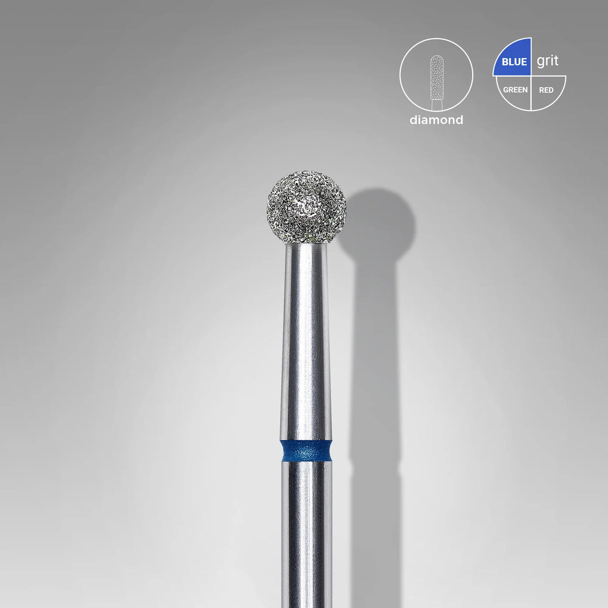 Foret à ongles diamanté - "boule" - STALEKS Pro