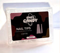 Nail Tips - Coffin Clear 500pcs - CHEZ CANDY
