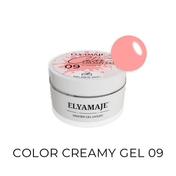 09 Flamingo 20ml - Color Creamy Gel ELYAMAJE