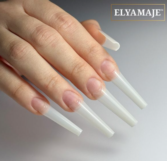 Demi Capsules Rio - Coffin Transparentes Mat - ELYAMAJE