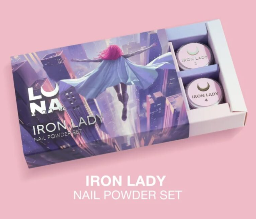 Coffret Iron Lady 6 Chromes Métal - Luna Moon