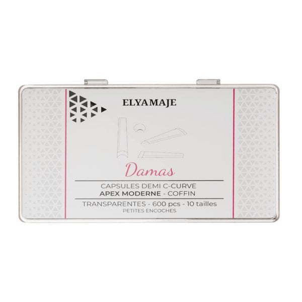 Demi Capsules Damas - Coffin transparentes - ELYAMAJE