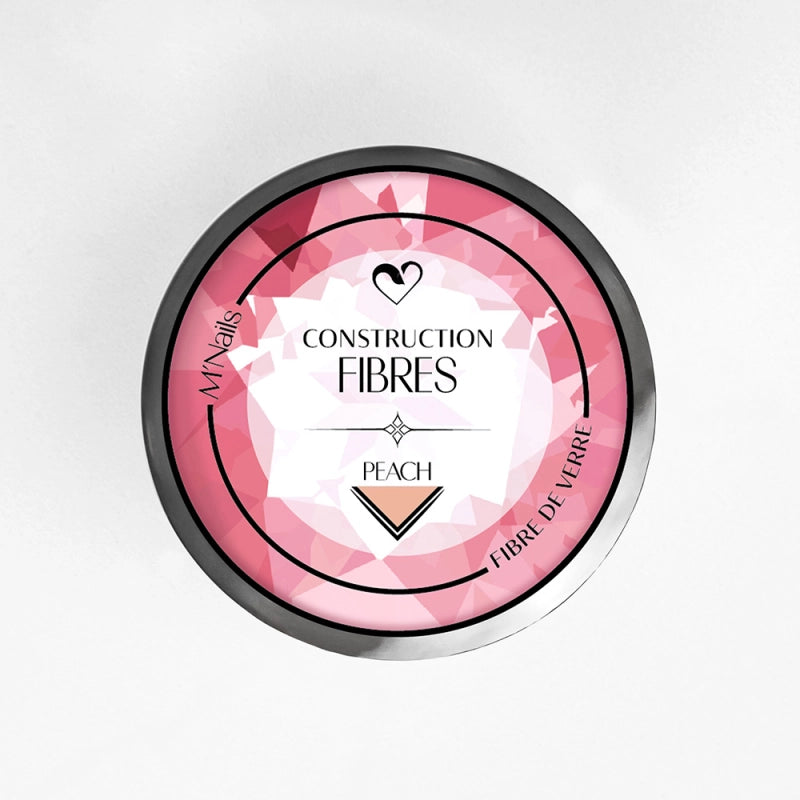 Gel de Constructions Fibres Peach 50ml - M'NAILS