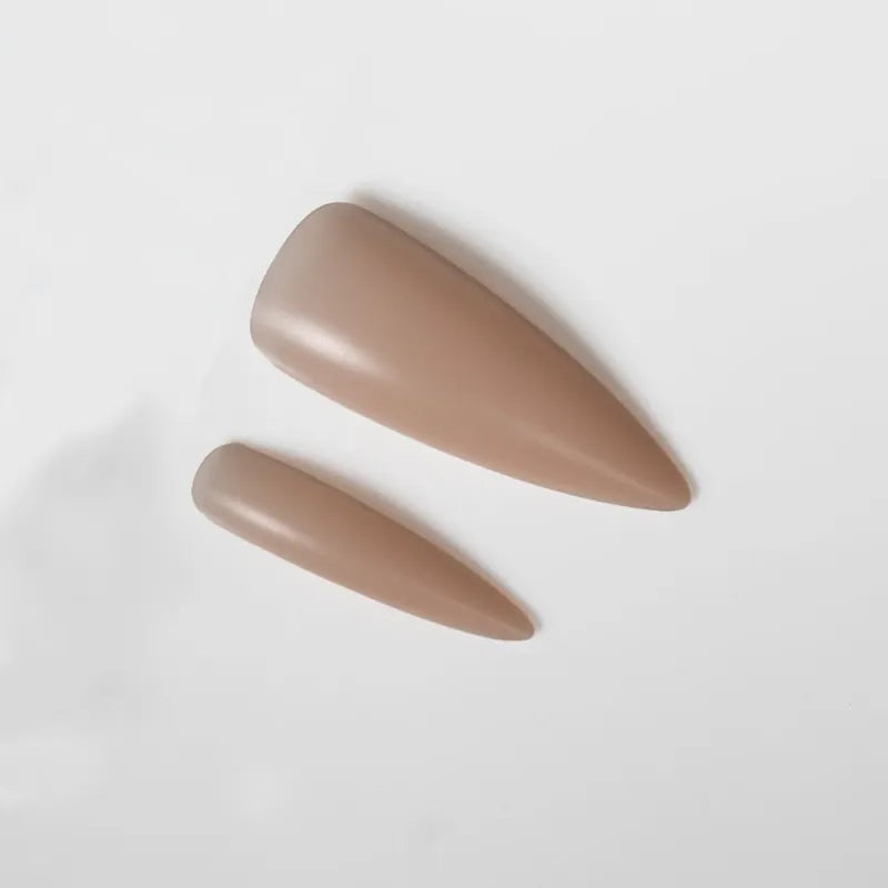 Capsules Américaines Strong - Long Almond Nude 240pcs - M'NAILS