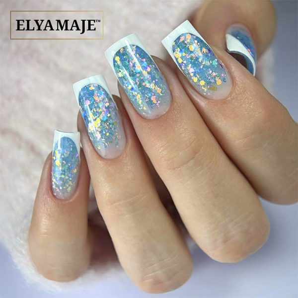 02 Crystal Frozen 20ml - Paillette Creamy Gel ELYAMAJE
