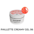 06 Crystal Orange 20ml - Paillette Creamy Gel ELYAMAJE