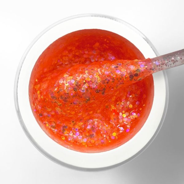 06 Crystal Orange 20ml - Paillette Creamy Gel ELYAMAJE