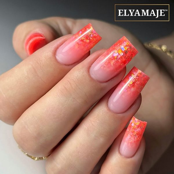 06 Crystal Orange 20ml - Paillette Creamy Gel ELYAMAJE