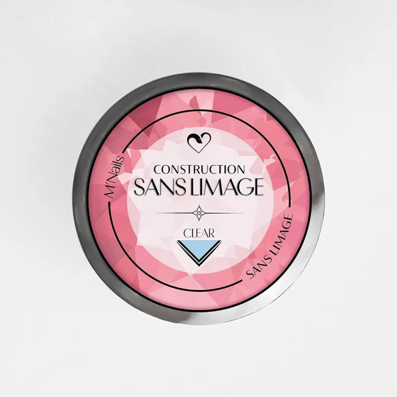 Gel de Construction sans Limage Clear 50ml - M'NAILS