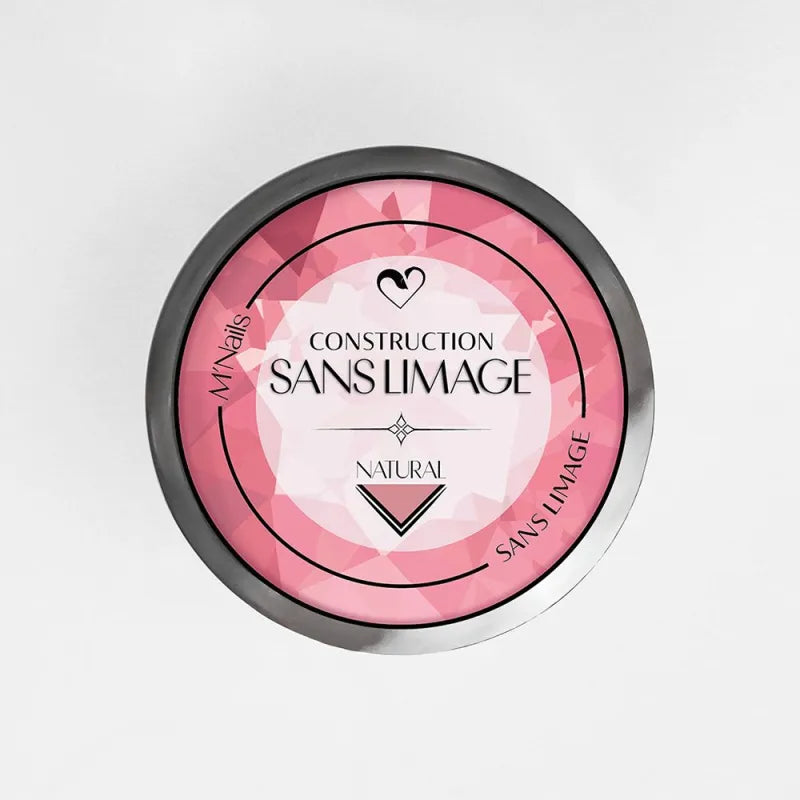 Gel de Construction sans Limage Natural 15ml - M'NAILS