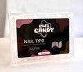 Nail Tips - Squoval Clear 500pcs - CHEZ CANDY