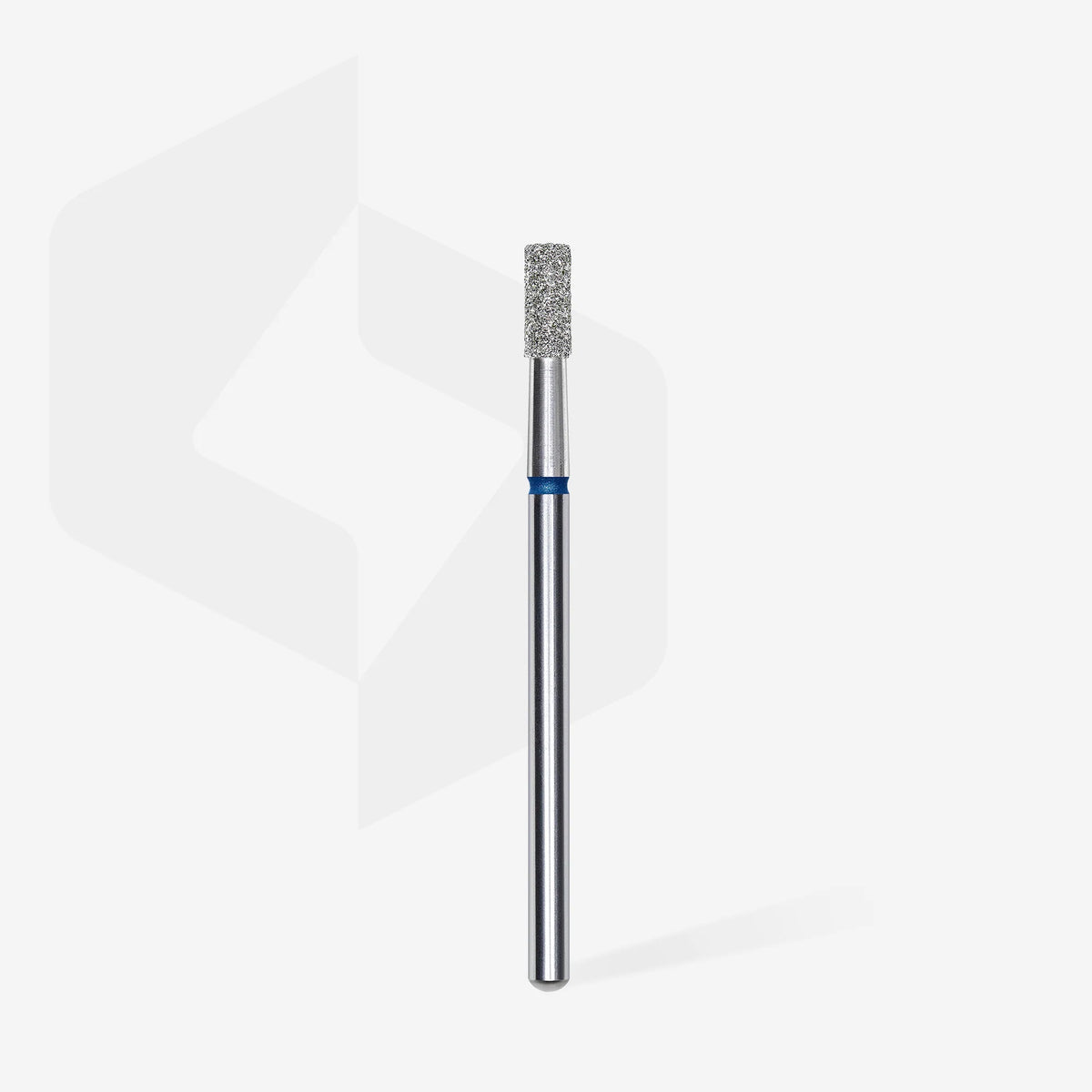 Fraise diamantée « cylindre » bleue, diamètre 2,5 mm, partie active 6 mm