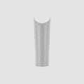 Demi Capsules Carrés Clear 300pcs - M'NAILS