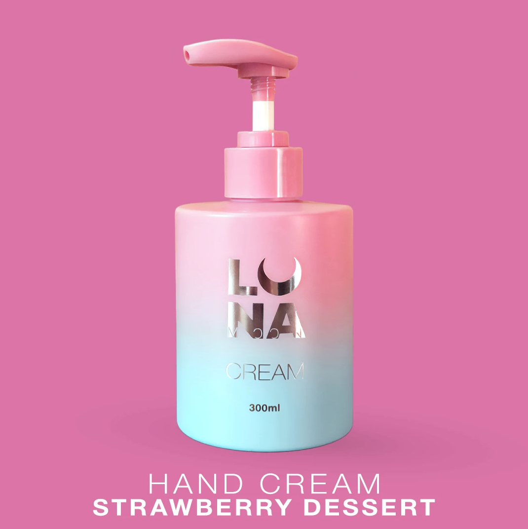 Crème mains Dessert à la Fraise 300 ml | Luna Moon