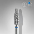 Fraise carbure « maïs » bleue, diamètre 4 mm, partie active 14 mm