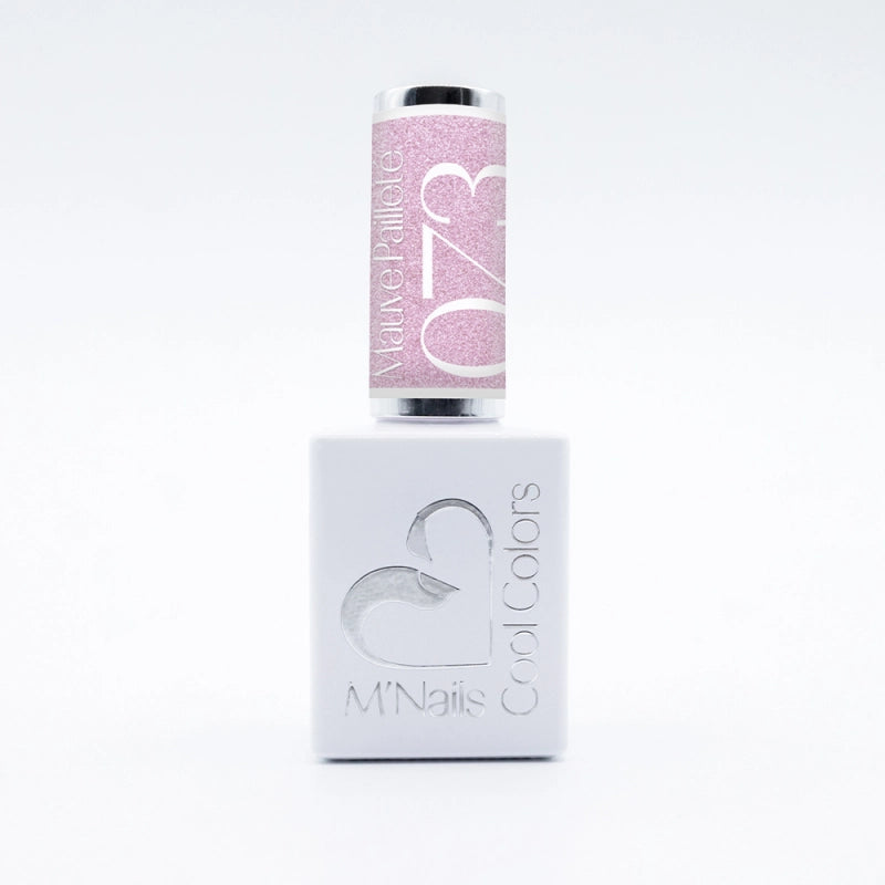 Cool Colors 073 - Mauve pailleté - M'NAILS