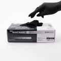 Gants Premium Latex Noirs - taille S 100pcs - M'NAILS