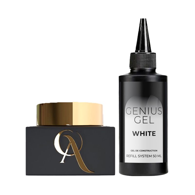Kit Genius Gel 50ml - White - OA Nails System