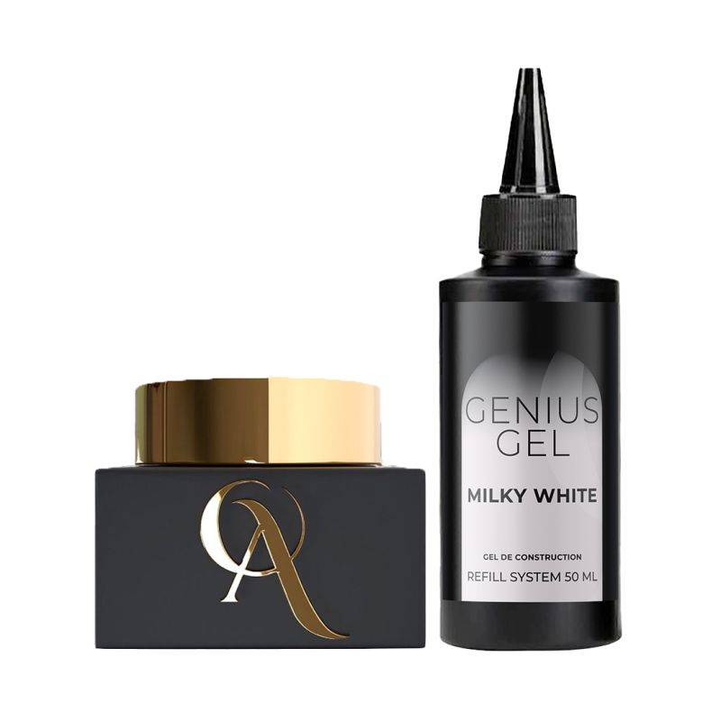 KIT Genius Gel 50ml- Milky White - OA Nails System