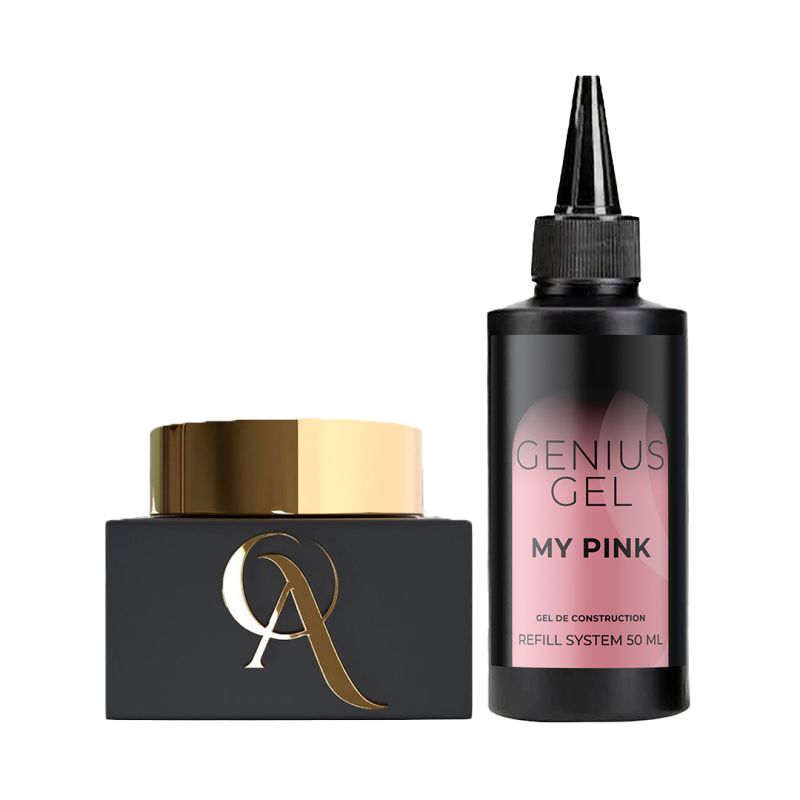 KIT Genius Gel 50ml - My Pink - OA Nails System