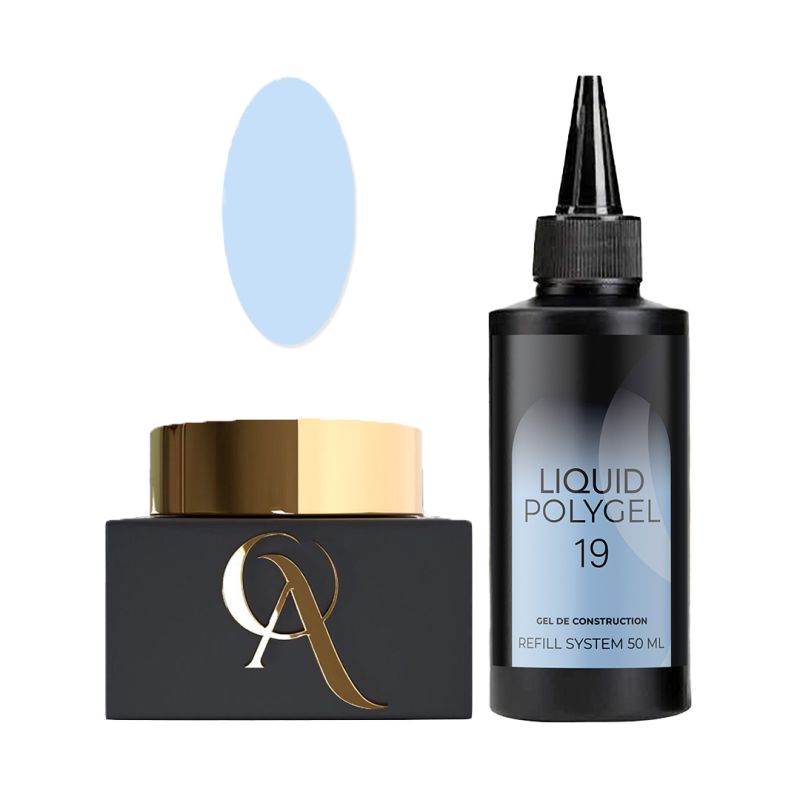 LIQUID POLYGEL - 19 - PASTEL COLLECTION - oa nail system