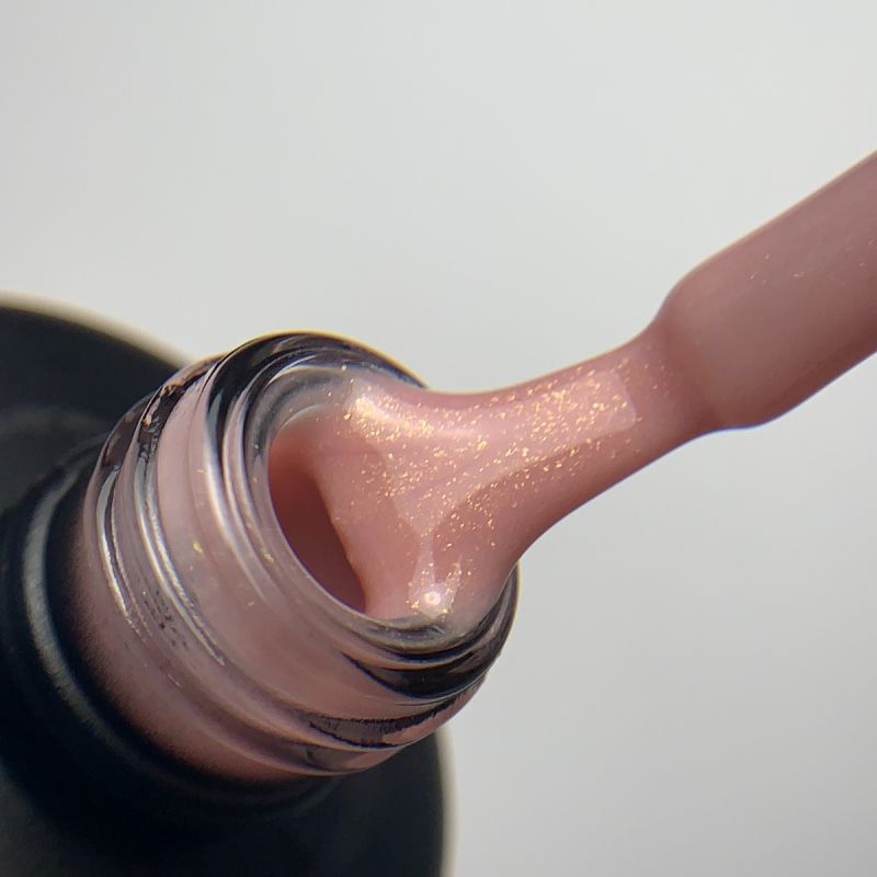 Glitter Peach Cover Structura Base 15ml - OA Nails System