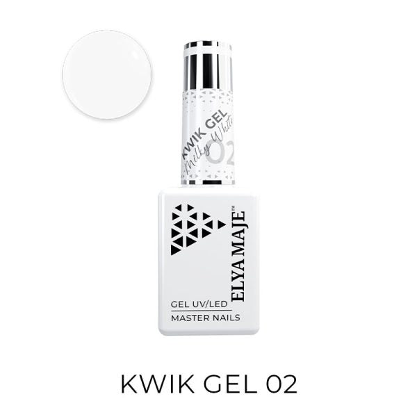 02 Milky White 15ml - Kwik Gel ELYAMAJE