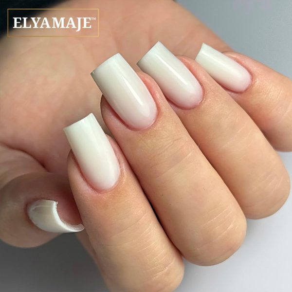 Top Shine Milky White sans résidus 15ml - ELYAMAJE