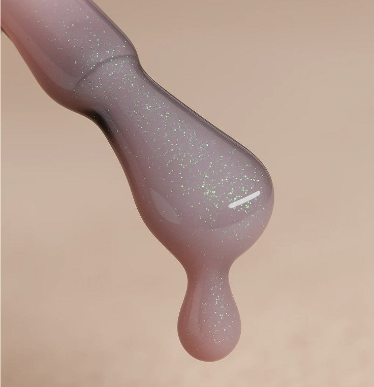Top Coat Milky Glitter Vert - CHEZ CANDY