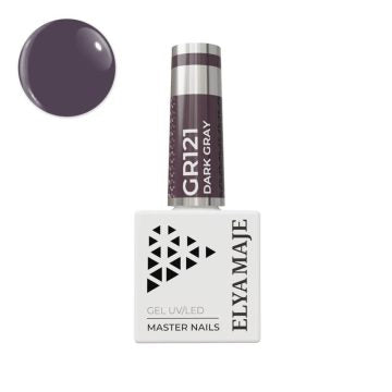 N° 121 – Dark Gray – Vernis Semi-Permanent – Elyamaje