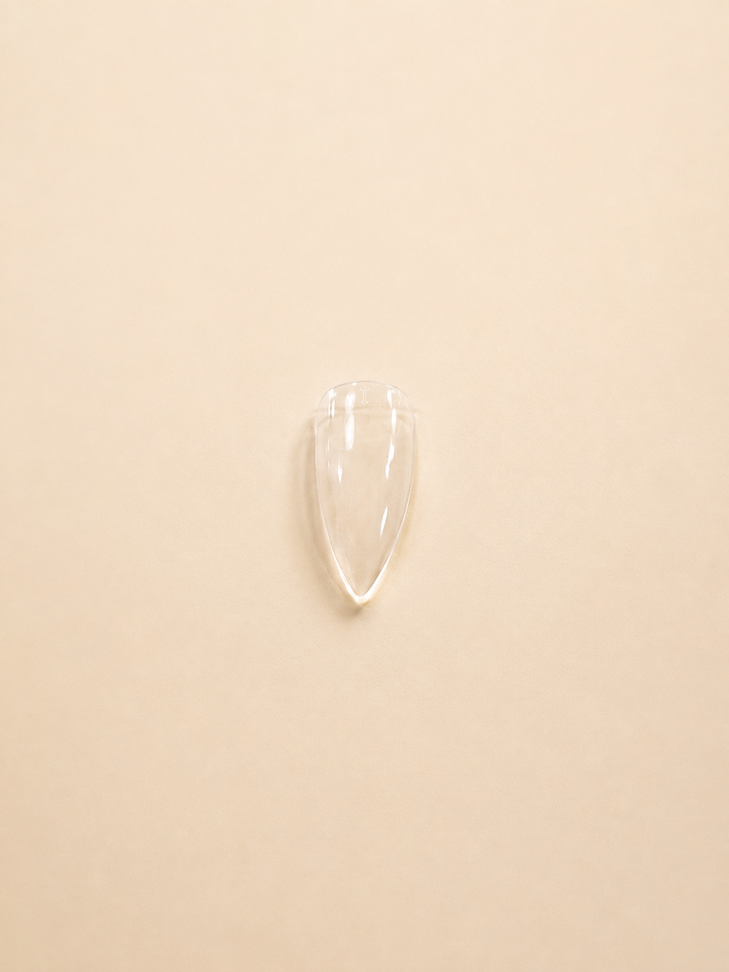 Capsules Américaines Transparentes - Naturel Stiletto - LOLA